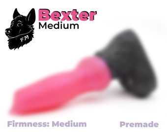 Bexter, Fantasy Dildo, mit Knoten, Medium