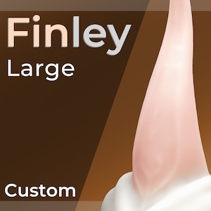 Custom Finley Large, Fantasy Dildo, Benutzerdefinierte Farbe und Festigkeit Bild 1