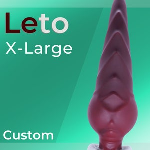 Custom Leto X-Large, Fantasy Drachen Dildo, Benutzerdefinierte Farbe und Festigkeit Bild 1