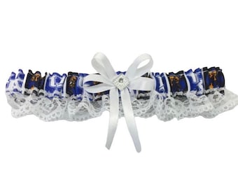 University of Kentucky Wildcats Inspired Wedding Garter Belt Set W/ White  Lace Go Cats UK - Etsy