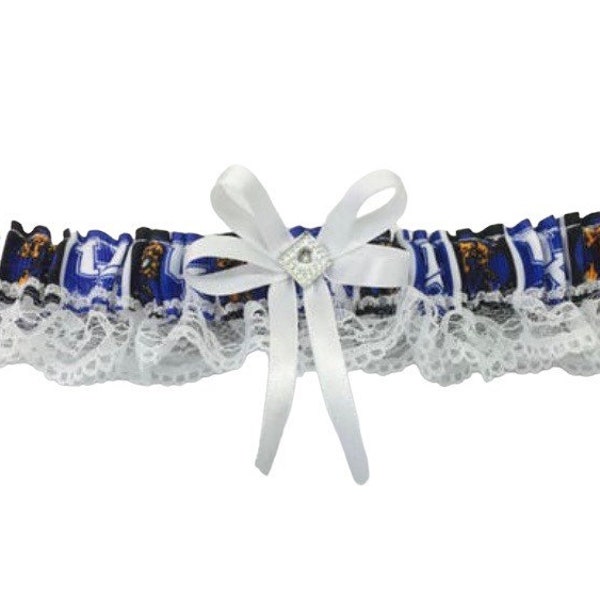 Wildcats inspired Wedding Garter, Kentucky Sports Garter, Wedding Accessory, gifts, College sports team garters, wedding garters