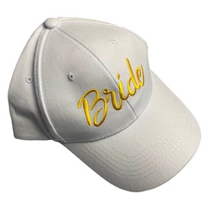 Casquette de baseball mariée