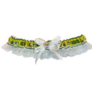 Green Bay Packer Garter - Etsy Green Bay Packer Garter - Etsy