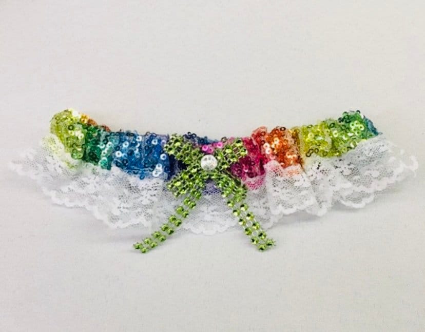 Rainbow Garter - Etsy