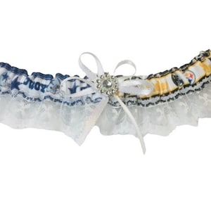 House Divided Sports Team Wedding Garter, Sports Garter, Wedding Accessory, sports team garters, several teams available-see description