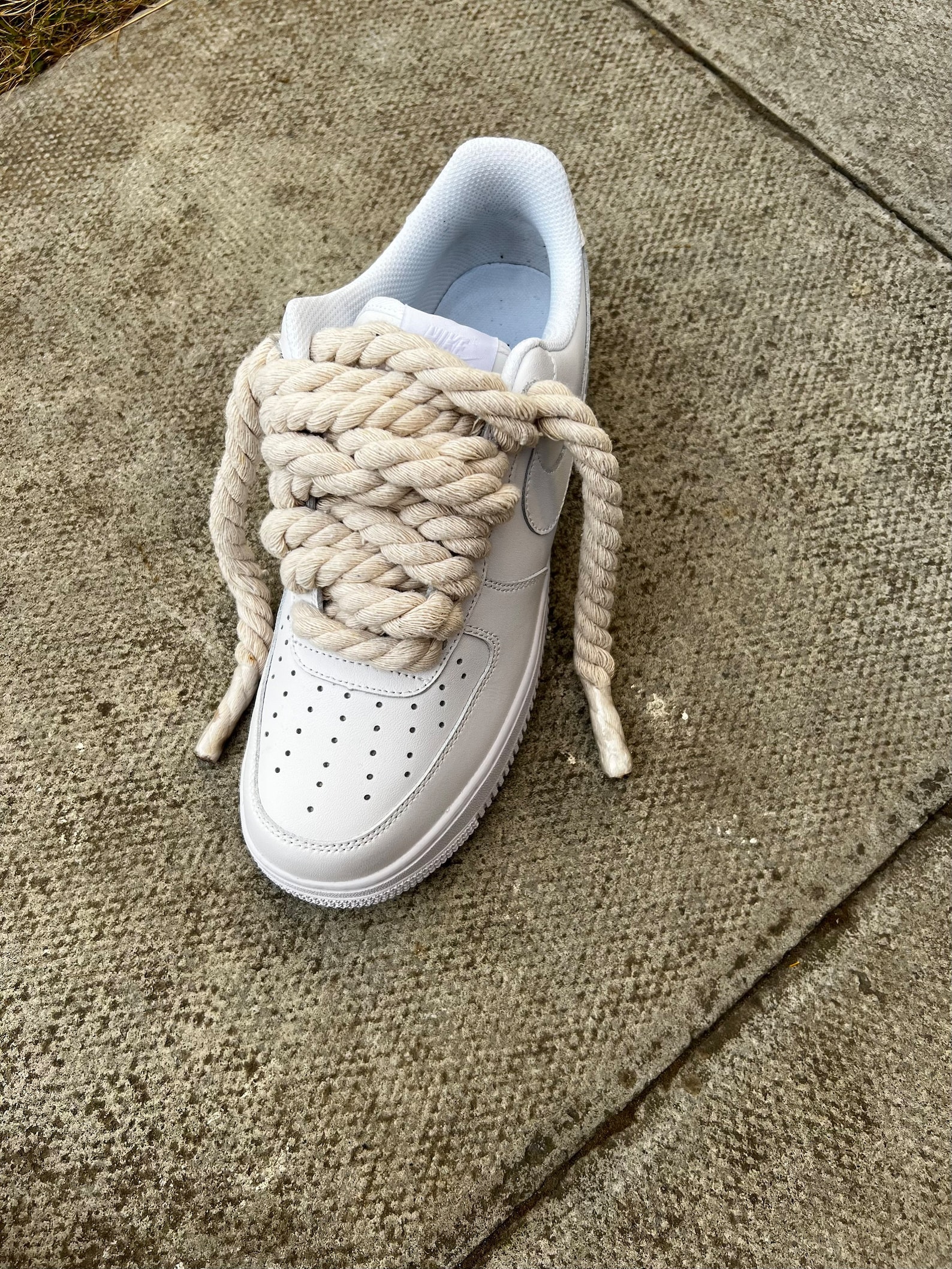 air force 1 custom rope laces