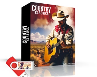 Country Classics - Over 900 Hits USB Edition (New Tracks Added)