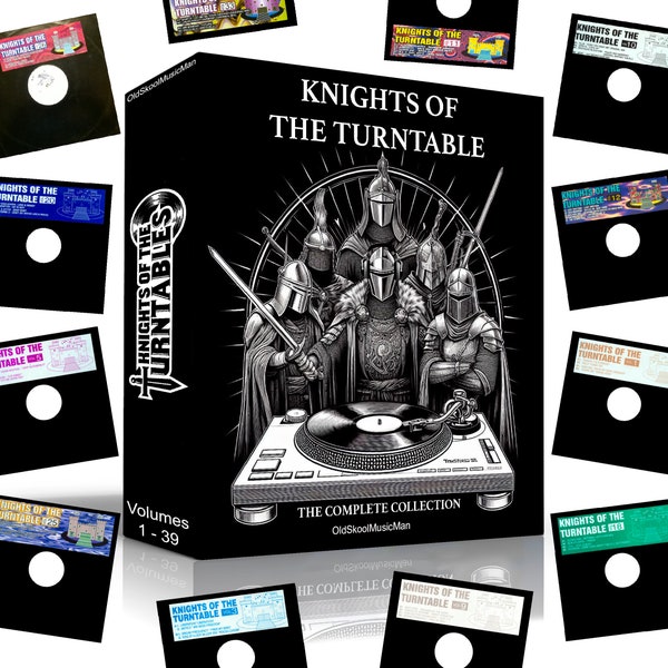Knights Of The Turntable Vol 1 - 39. 320kbps MP3's And WAV Digital Download Edition (Special Offer)