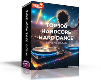 Hardcore Hard Dance 2023 - Top 100 Full-Length Tracks Dj Friendly [MP3 Format 320kbps] - [Digital Download] (Over 250 Free Extra Tracks)