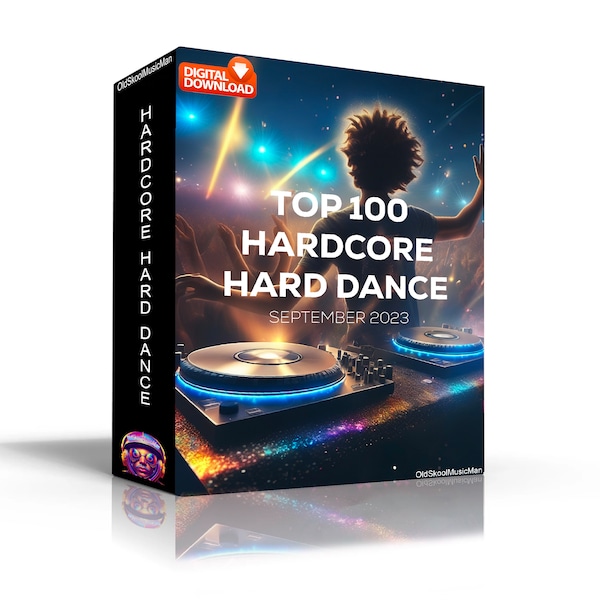 Hardcore Hard Dance 2023 - Top 100 Full-Length Tracks Dj Friendly [MP3 Format 320kbps] - [Digital Download] (Over 250 Free Extra Tracks)