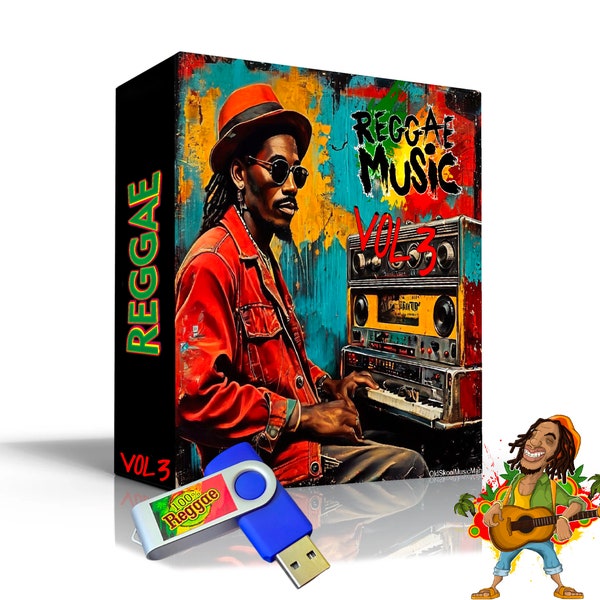 Reggae Music - The Ultimate Collection Vol. 3 USB Edition - Over 700 Awesome Tracks. [New Awesome Collection]