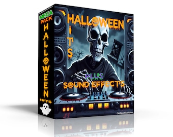 Halloween Megapack Über 800 Tracks & Sounds - Titel in voller Länge Dj Friendly [MP3 Format 320kbit/s] Digitaler Download - Schnapp es dir jetzt