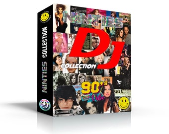 Música pop y listas de éxitos de los años 90 - Colección Dj - (Descarga digital) Formato MP3 de alta calidad de 320 kbps