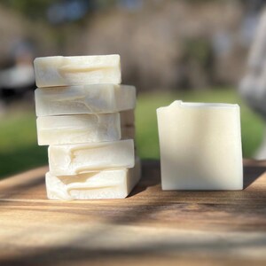 White Tea and Ginger Scented, White Color, Artisan Soap, House Warming Gift, Fresh scent, Vegan Soap Made with Plant Based Oils