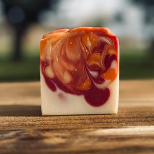 Autumn Fig Scent Artisan Soap: Vegan Shea Butter Soap