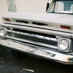 White Chevy.