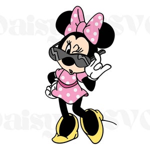 Layered Minnie Sunglasses SVG
