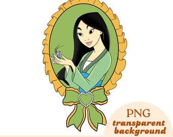 Princess Digital Download | PNG, JPEG