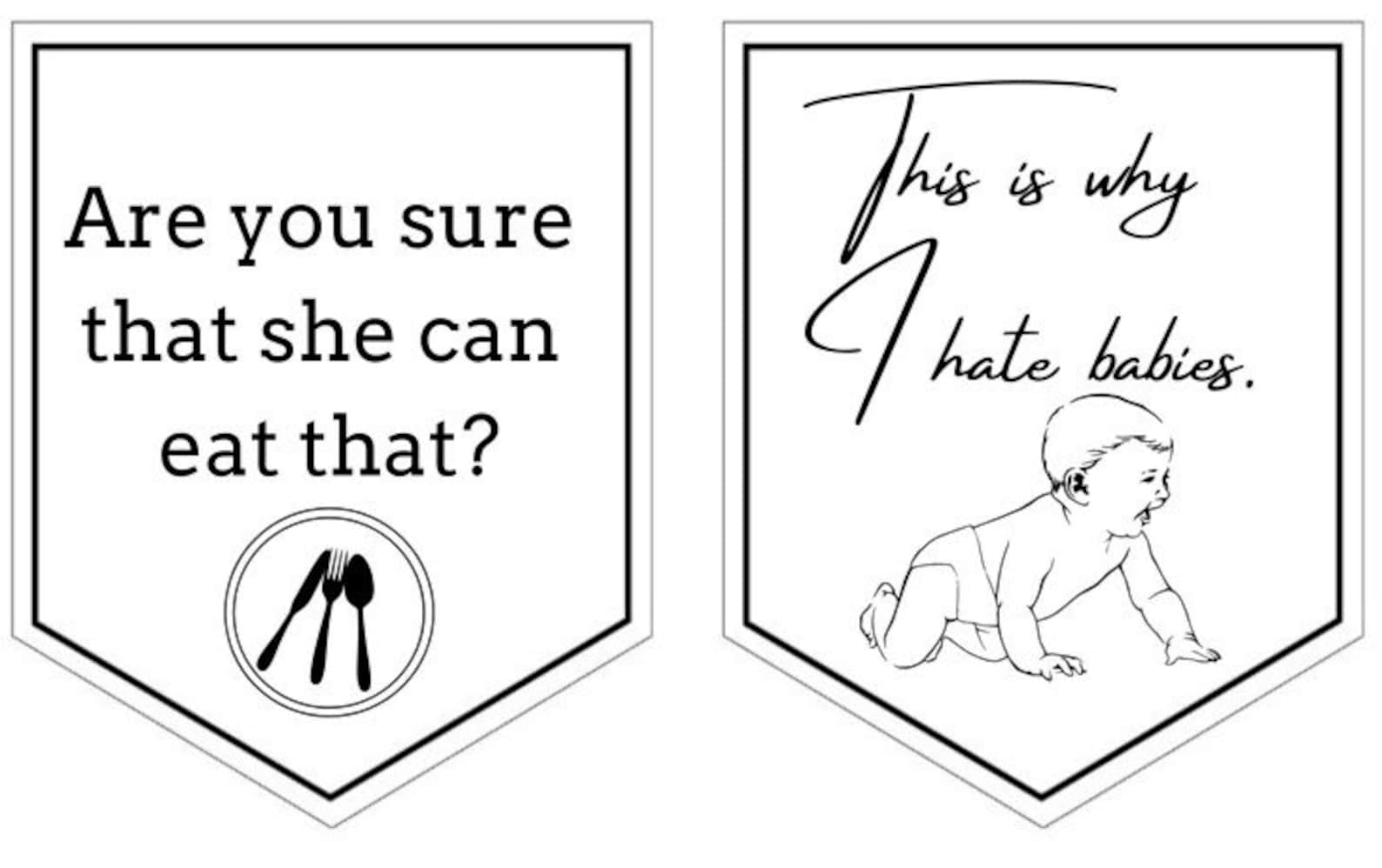 Schitt's Creek Baby Shower/sprinkle Bunting Etsy UK