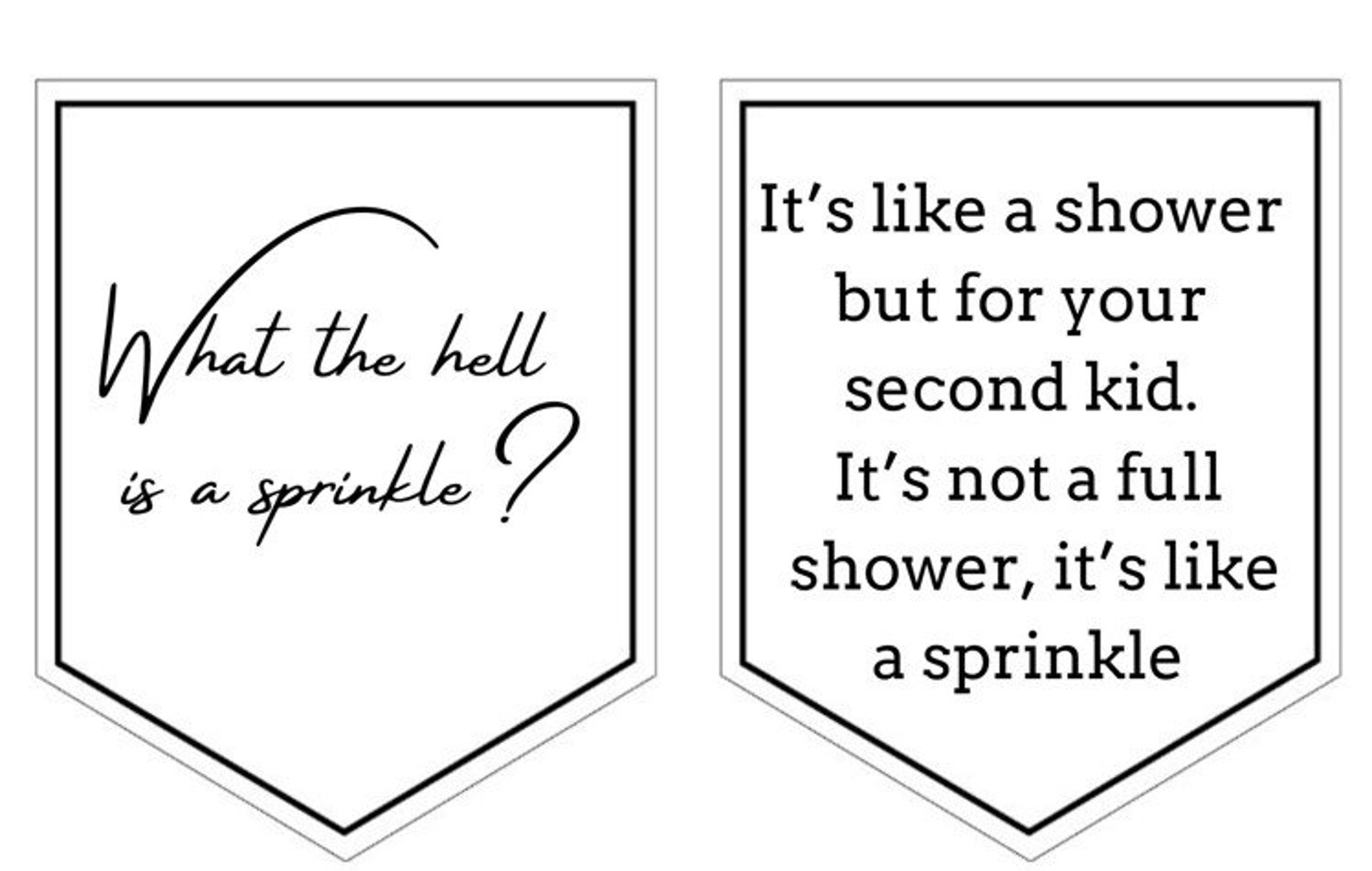 Schitt's Creek Baby Shower/sprinkle Bunting Etsy UK