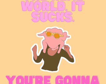 Decoración de pared temática de amigos, citas de Monica Geller, carteles temáticos de amigos, arte de pared imprimible, citas de amigos