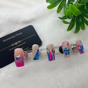 Gender Reveal theme Nails