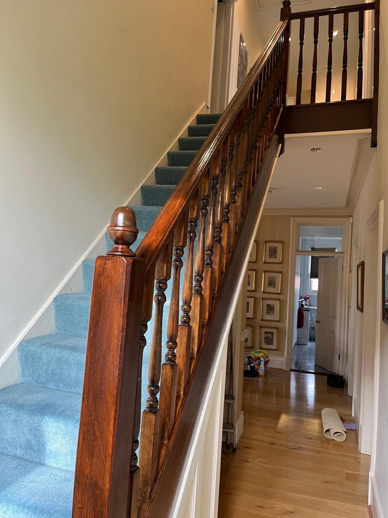 Picture of Custom Staircase Renovation | Bespoke Wood Finishing & French Polishing ...