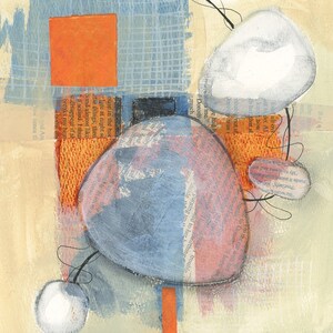 Original Abstract Painting: &quot;Filament&quot;