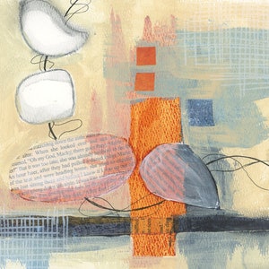 Original Abstract Painting: &quot;Strands&quot;