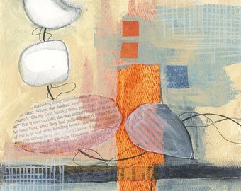 Original Abstract Painting: "Strands"