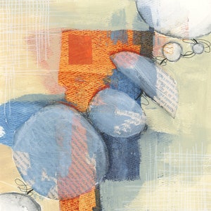 Original Abstract Painting: &quot;Progression&quot;