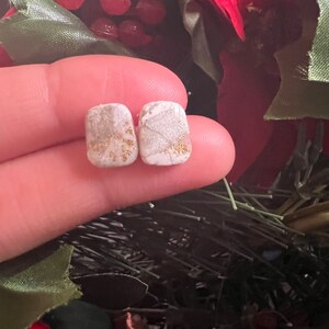 Neutral Stone-Inspired Studs - different varieties