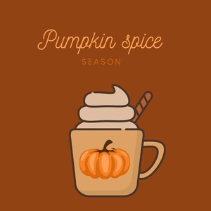 Herunterladbare digitale Herbst Wand Kunst / Fall y'all / Pumpkin Spice