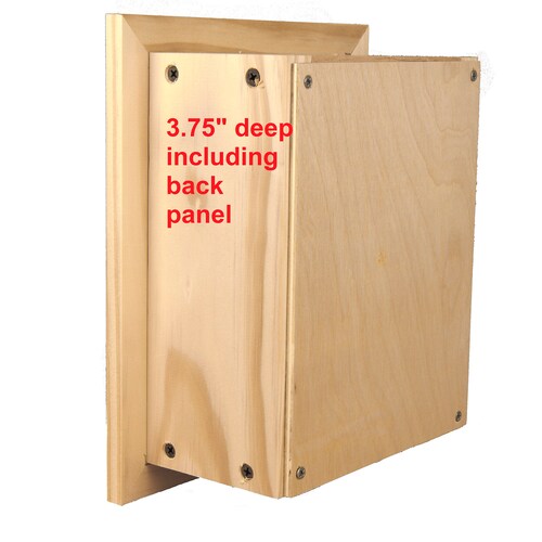 Tufton Recessed Solid shops Wood Toilet Paper Holder