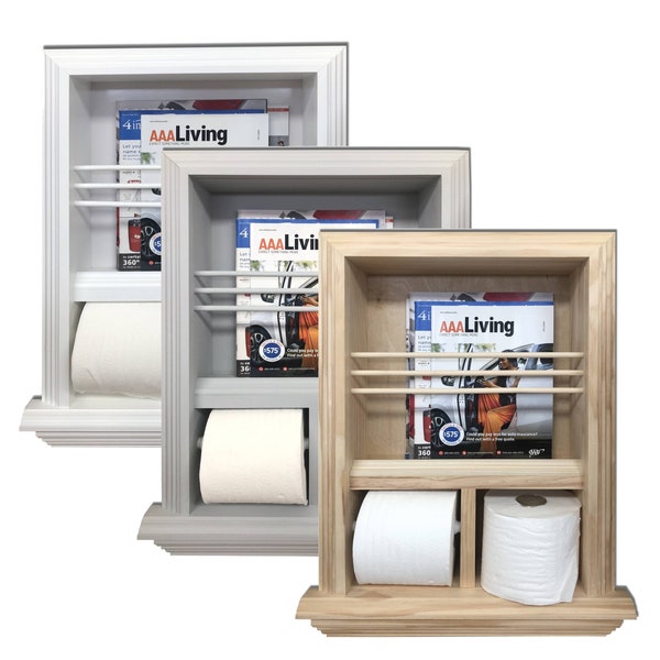 Toilet Paper Magazine Rack Etsy