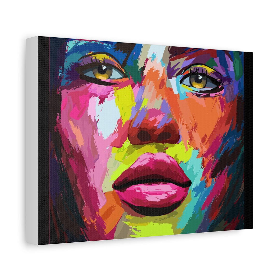 Hues of Beauty Small Wall Art Canvas Etsy