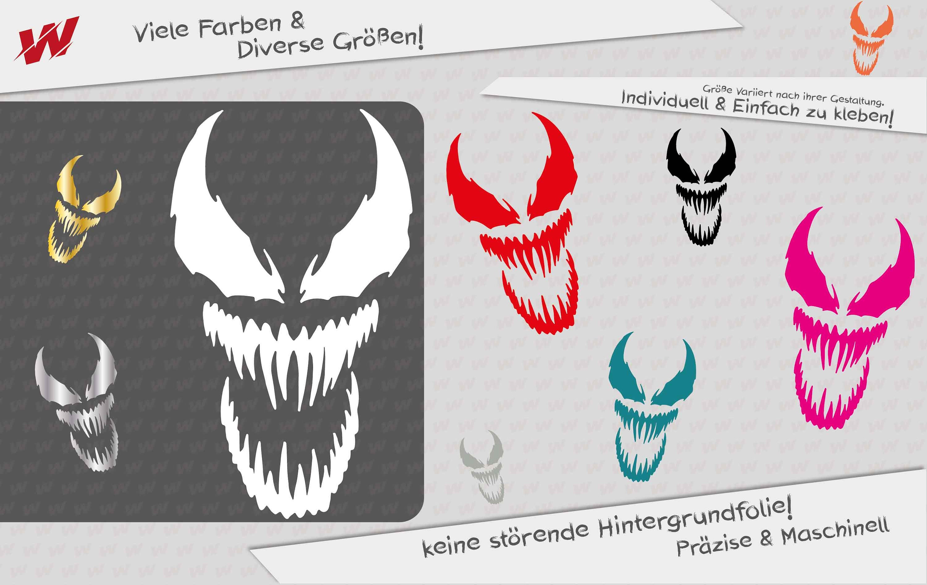 Venom W/sticker Venom - Vehicle Stickers - Vinyl Stickers - Funny Car Stickers - Tuning ...