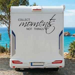 VERZAMEL momenten... | Camper- en caravanstickers | Campingvakantie, auto en meer - Zelfklevend