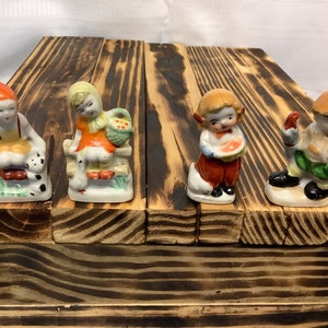 Vintage Occupied Japan Boy and Girl Figure Set. CHOICE