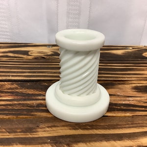 Vintage Milk Glass Toothpick Holder