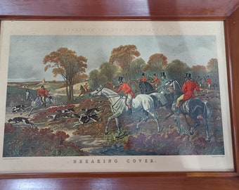 Herring Hunting Scenes Breaking Cover - Etsy