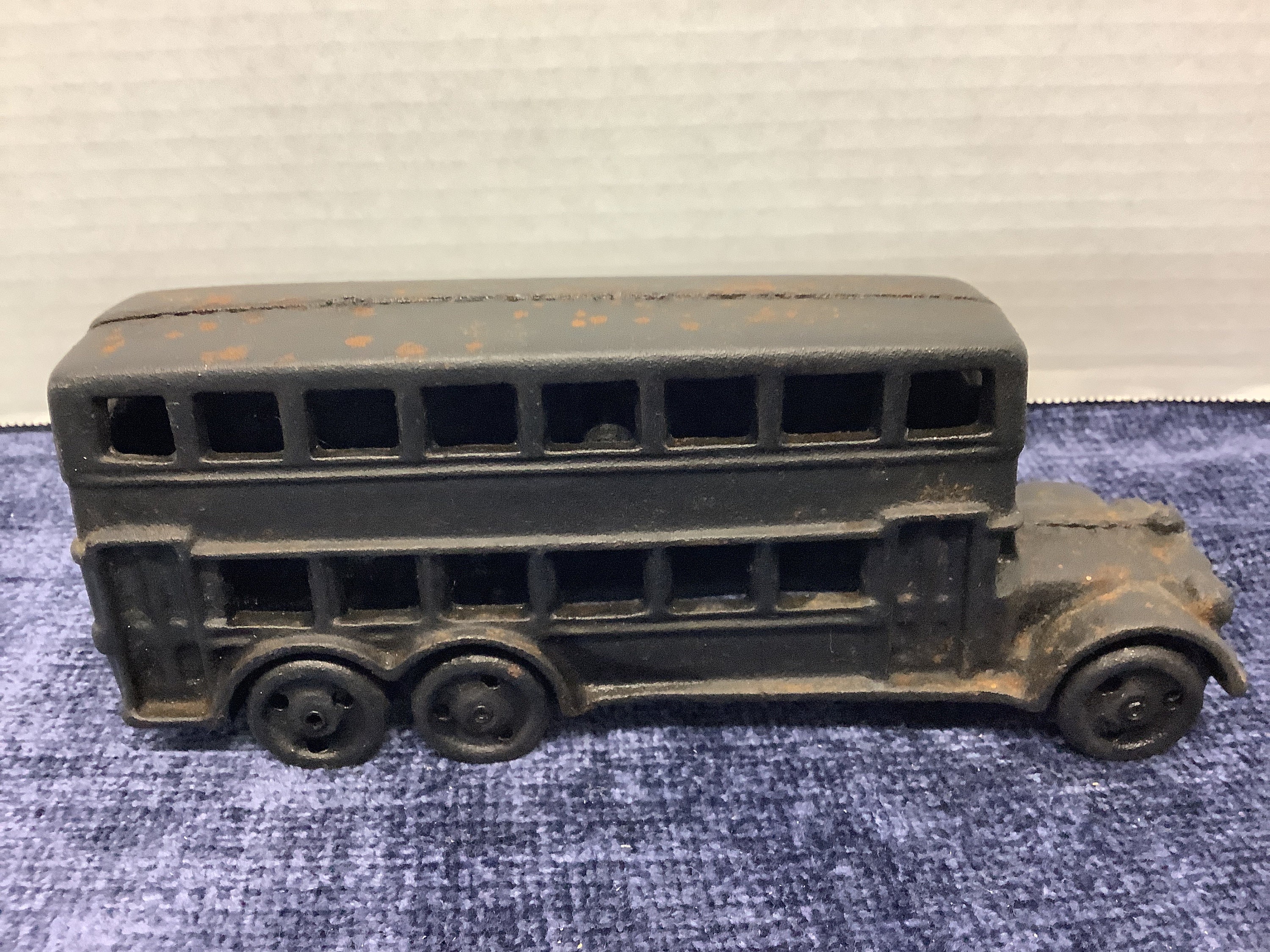 Cast iron double decker bus hotsell