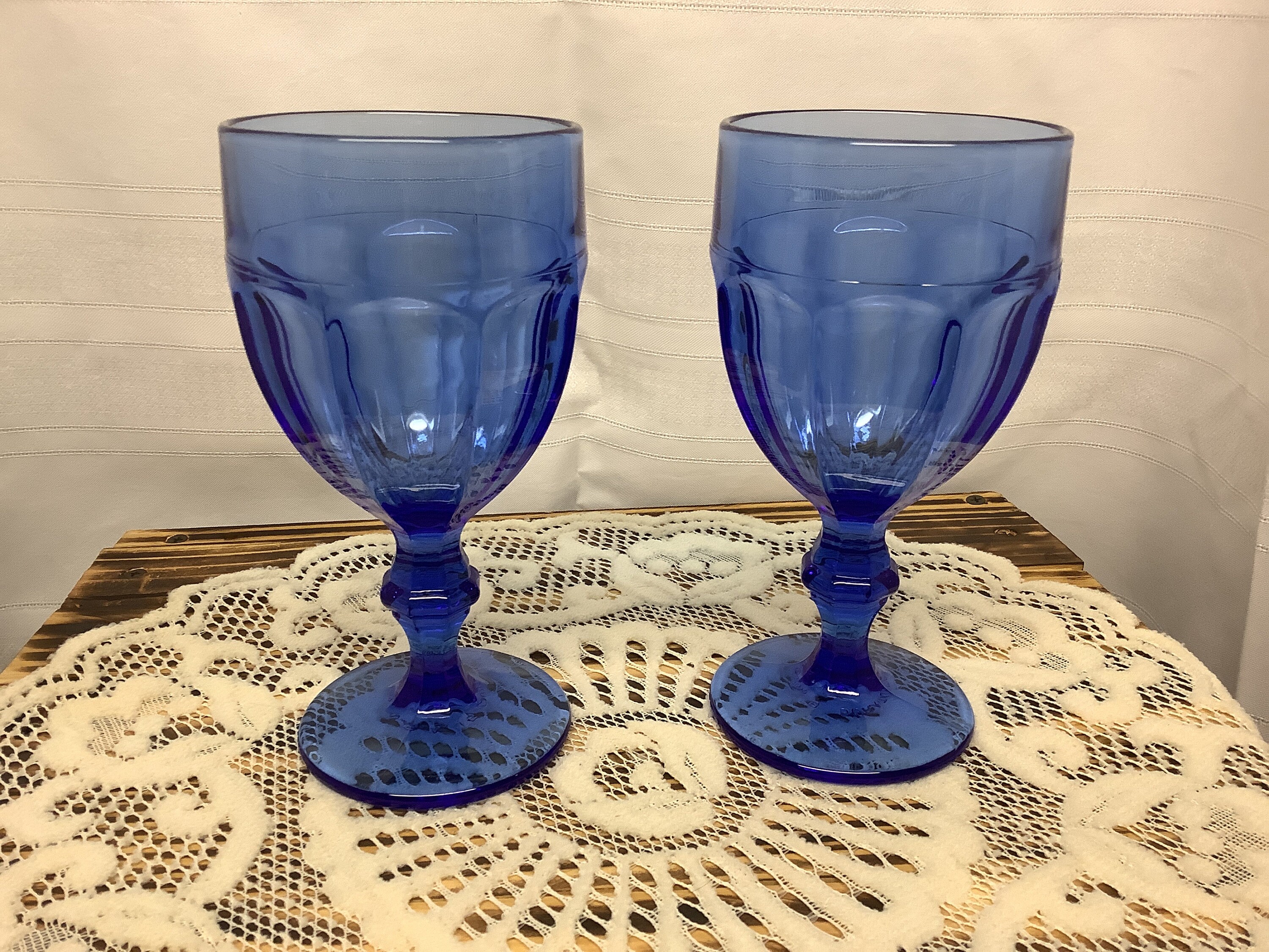 Set of Two Libbey Duratuff Cortado Glasses