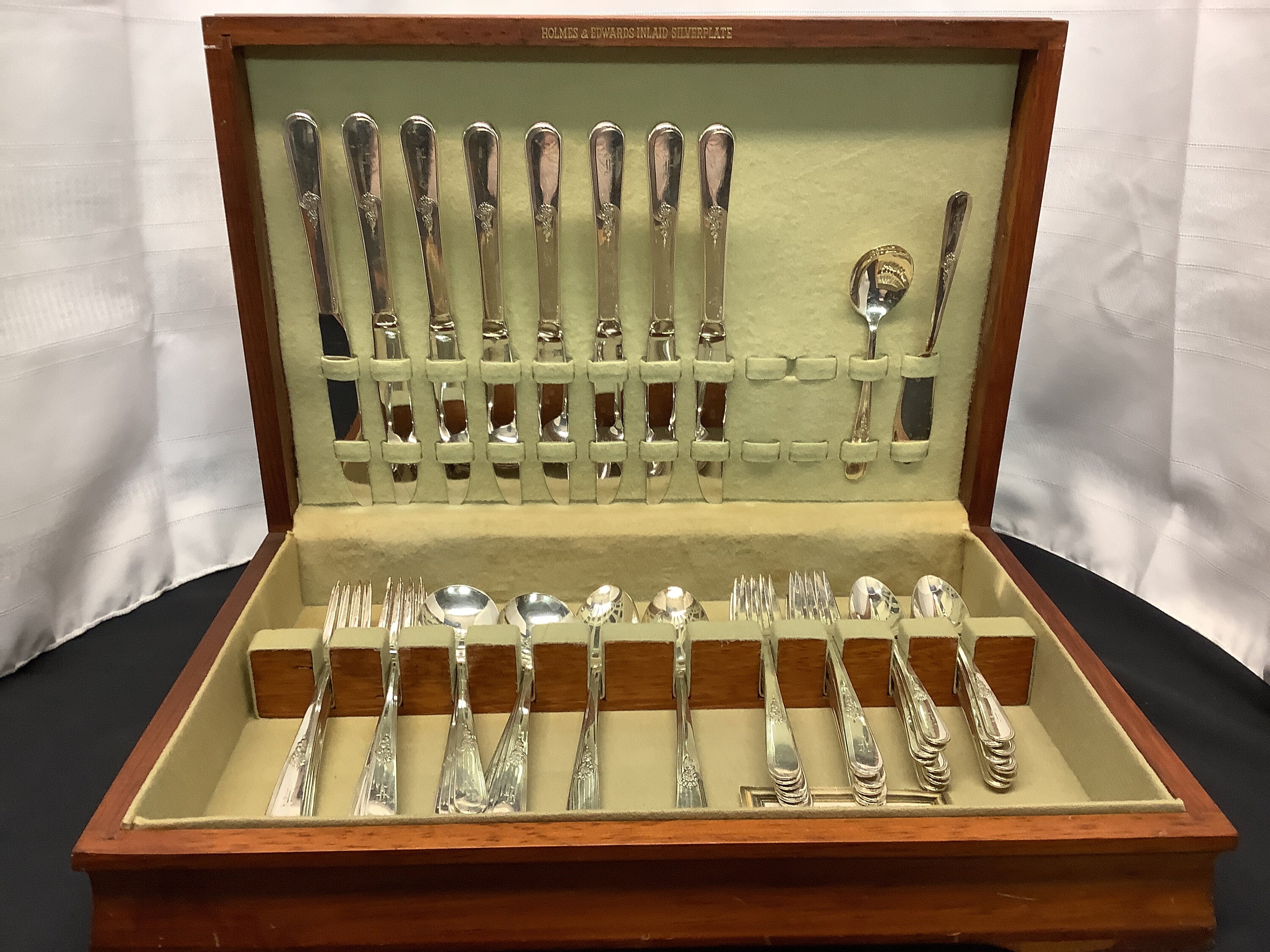 Holmes and hotsell edwards inlaid silverplate