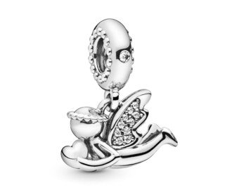 Pandora Angel Charm - Etsy UK