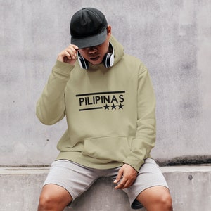 PILIPINAS Hoodie, Mabuhay Filipino Tee, 3 stars and a sun, filipino shirt, Philippine shirt, filipino graphic tee, filipino gifts,