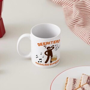 Beeritero filipino mug, pinay, pinoy, filipina, souvenir, gift ideas, philippines, funny, mabuhay, pandesal, coffee mug