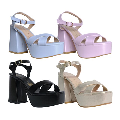 designer platform heels