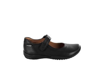 Girls Black Leather School Shoes Comfort Easy Strap size 5 5.5 6.5 7.5 8.5