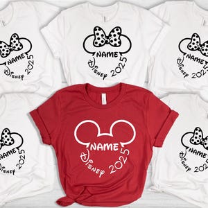 Disney 2025 T-shirt, Disney Familienurlaub 2025 Shirt, Disney benutzerdefinierte Familie Shirt, Disney Familie Reise Shirt, Disney Familienurlaub Shirt